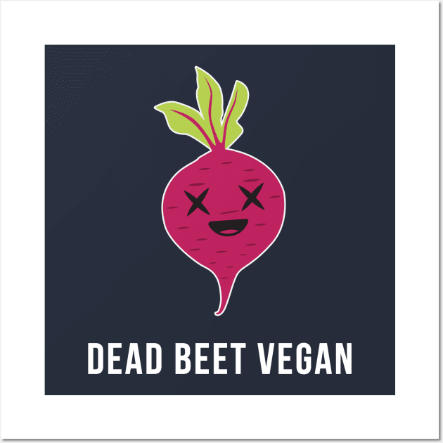 Dead Beet Vegan Wall Art by BANWA